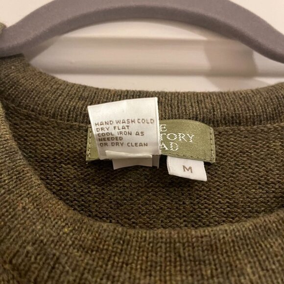 The Territory Ahead sweater dress medium olive green - Picture 5 of 7